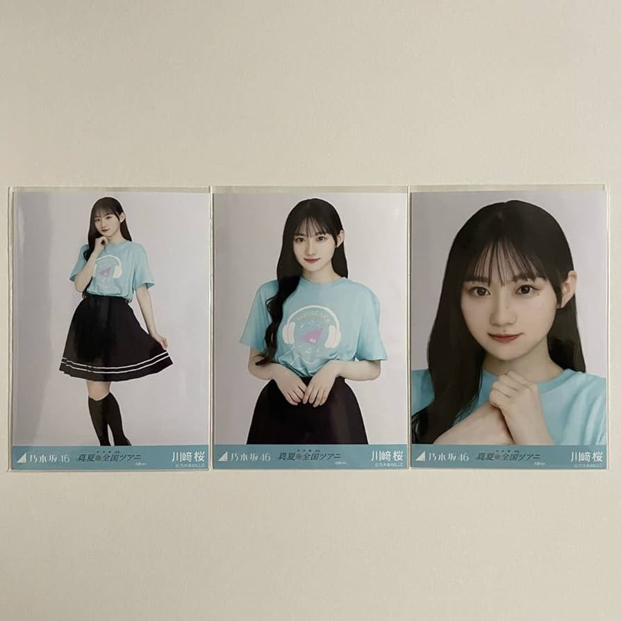 乃木坂46 川﨑桜 大阪 ライブTシャツ コンプ 乃木坂46 川﨑桜 川崎桜 全国ツアー 大阪 ライブTコンプ - メルカリ